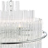 Lourve Chrome 13 Light Pendant
